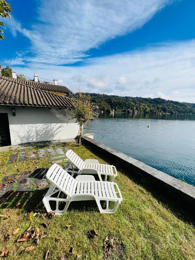Lake View Cottage Beach Orta San Giulio Buitenkant foto