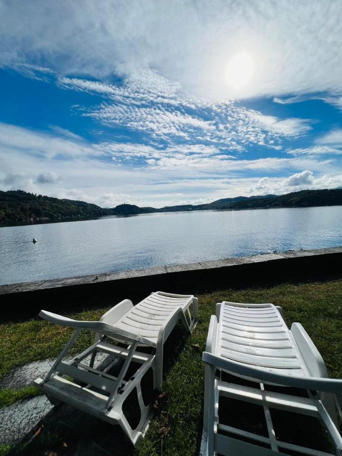 Lake View Cottage Beach Orta San Giulio Buitenkant foto